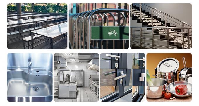 Kitchen and Bathroom Cabinets 409 Stainless pelat baja