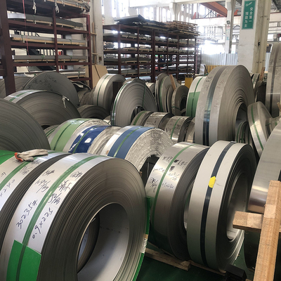 Cold Rolled Stainless Steel Strip Roll 304 1 / 2 Hard Spring 1500mm