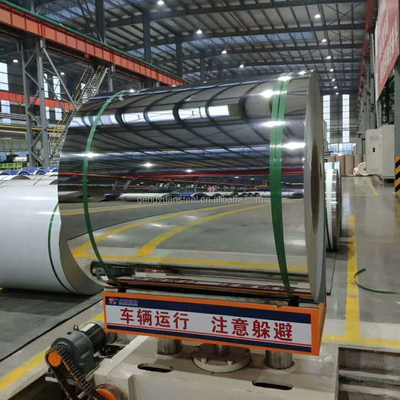 ASTM 2B Surface SUS304 316 SS Coil customized thick 0.3mm 120mm