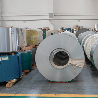 RoHS ASTM 316 Stainless Steel Strip Coil 2B Surface 0.6mm Thickness