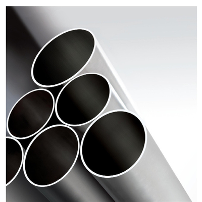 Construction Use Seamless Stainless Steel Pipe 304 SS Polished Finish 6m 0.4mm