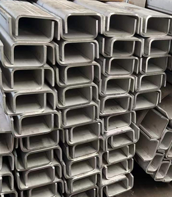 AISI 201  U Shaped Stainless Steel Channel Structural C Profile
