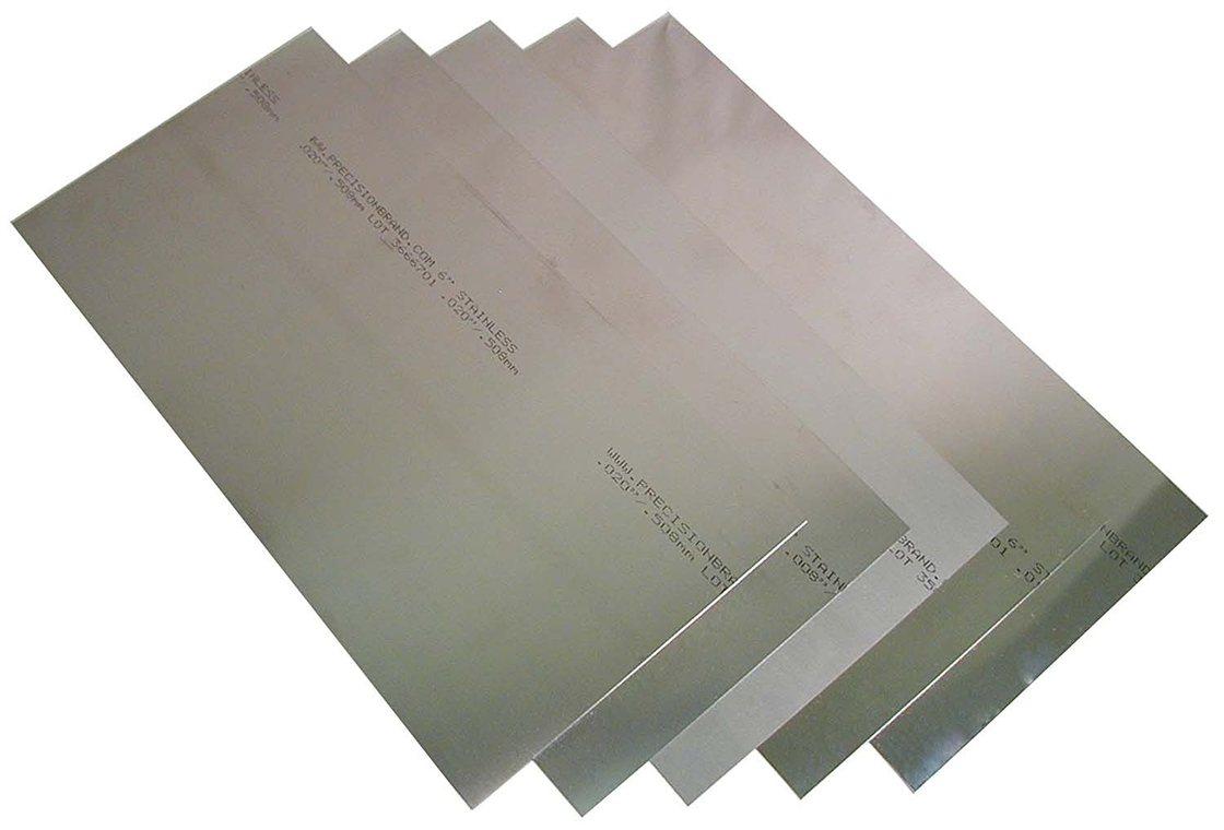 ASTM 316L Stainless Steel Plate 0.5mm Thickness Cold Rolled
